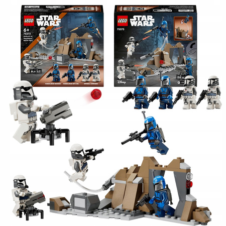 LEGO Star Wars 75373 Pakiet bitewny Mandalorian Ambush