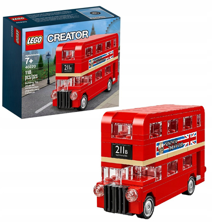 Klocki LEGO Creator London Bus Czerwony  Autobus Londyn 40220