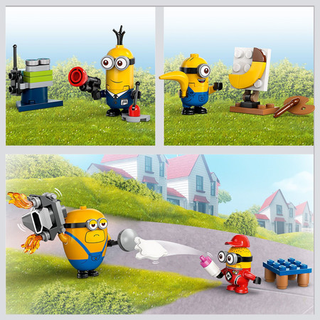 LEGO Minionki 75580 Minionki i Bananowóz Pojzd Figurki Akcesoria