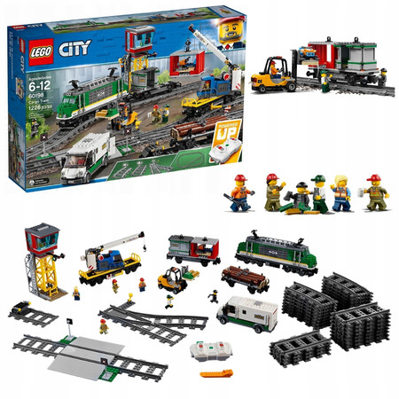 LEGO City 60198 Pociąg towarowy sterowany