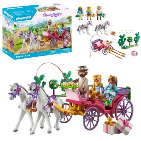 Playmobil Przejażdżka z parą książęcą 71846