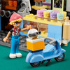 LEGO Friends 42618 Kawiarnia w Heartlake 3 Figurki Pies, Skuter Akcesoria