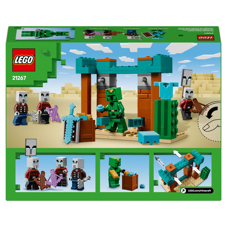 LEGO Minecraft 21267 Pustynny patrol złosadników