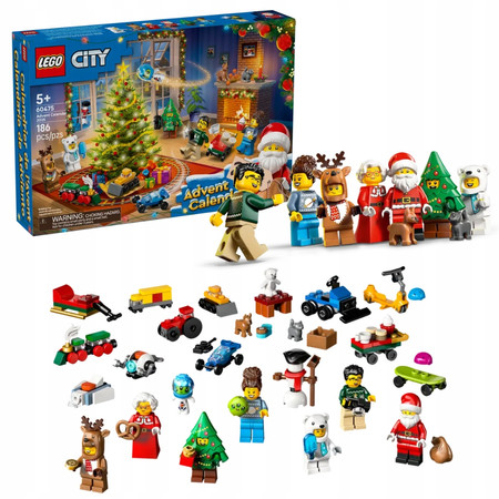LEGO CITY 60475 Kalendarz adwentowy na 2025 rok