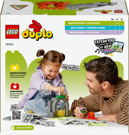 LEGO Duplo 10425 Tunel Kolejowy i Tory - Zestaw Rozszerzający