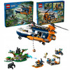 OUTLET LEGO City 60437 Helikopter zwiadowczy w dżungli w bazie Base Camp