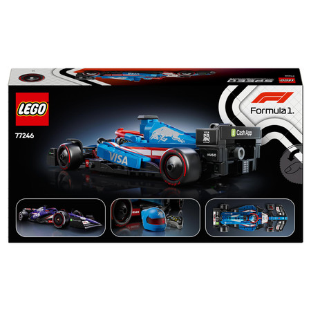 LEGO 77246 Speed Champions - Bolid F1 Visa Cash App RB VCARB 01 auto wyścig