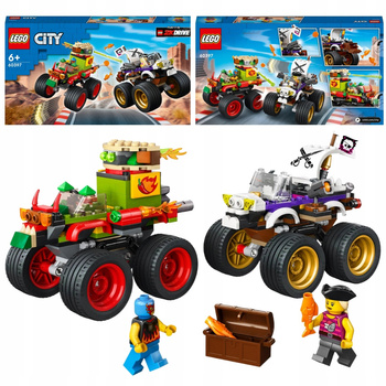 OUTLET LEGO City 60397 Wyścig monster truckami