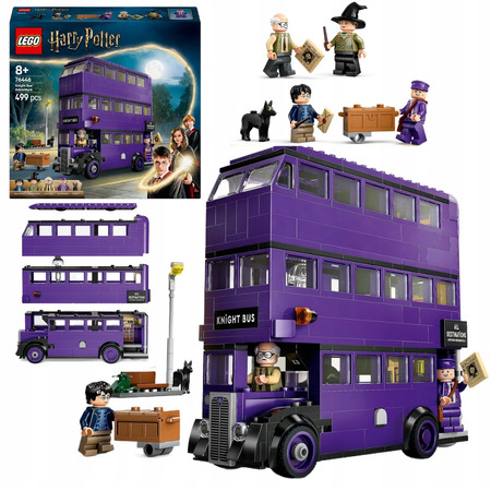 LEGO Harry Potter 76446 Przygoda na Pokładzie Błędnego Rycerza Autobus