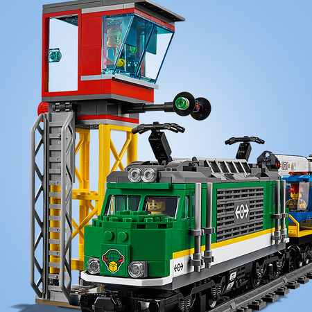 LEGO City 60198 Pociąg towarowy sterowany