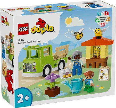 Duże klocki LEGO Duplo 10419 Opieka nad pszczołami i ulami Samochód Auto
