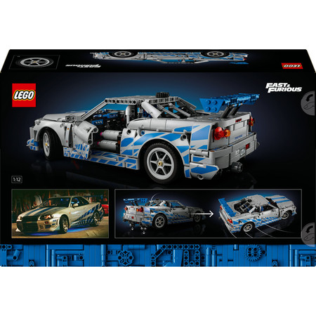 LEGO 42210 Technic Samochód Nissan Skyline GT-R (34) Za szybcy, za wscielki