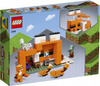 LEGO Minecraft 21178 Siedlisko lisów Utopiec Zombie Dom Domek Miecz