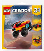 LEGO Creator 30691 Mały monster truck do przebudowania Wyścigówka Samolot
