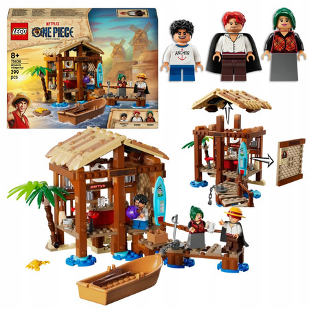LEGO ONE PIECE 75636 Chatka w wiosce Fuusha