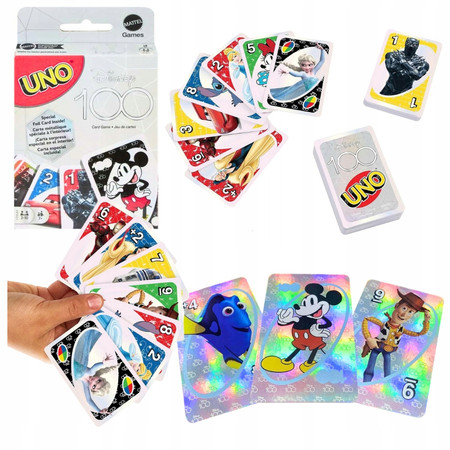Gra Karciana UNO Disney Mattel