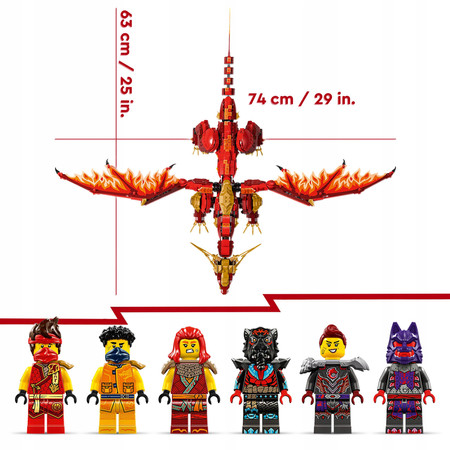LEGO Ninjago 71822 Smoczyca źródła ruchu Source Dragon of Motion Smok