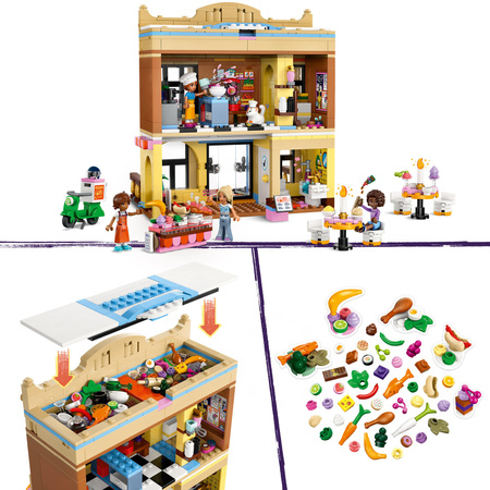 LEGO 42655 Friends - Restauracja i szkoła gotowania Nowość