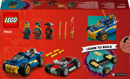 LEGO Ninjago Pojedynek wyścigowy Rogue kontra Drix 71840