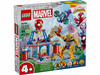 LEGO Marvel Spidey 10794 Baza + Robot Mech Iron Man Zola Ghost MilesMorales