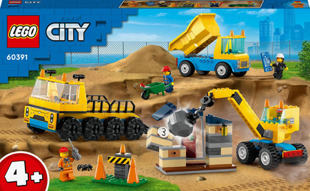 LEGO City 60391 Pojazdy budowlane