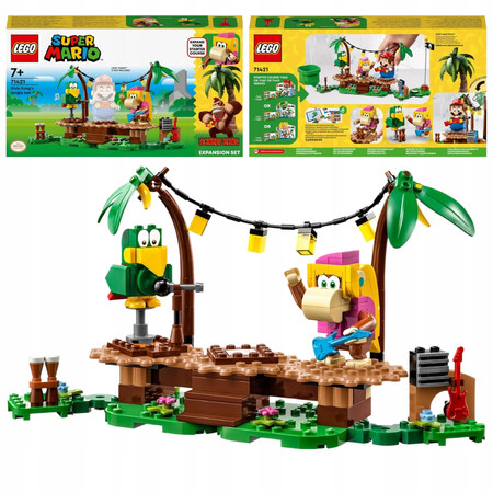 LEGO Super Mario 71421 Dżunglowy koncert Dixie Kong zestaw rozszerzający