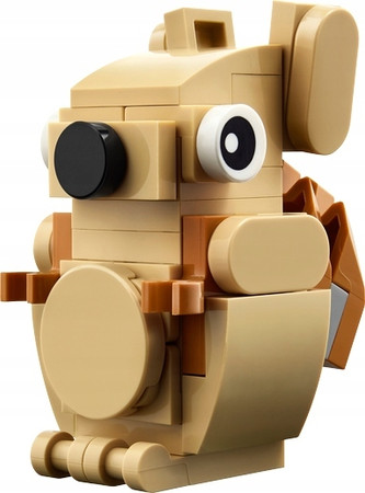 LEGO Creator 30666 Prezentowe zwierzęta Pies Niedźwiadek Wiewiórka