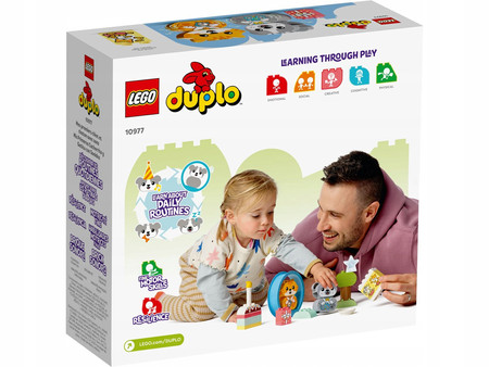 OUTLET LEGO Duplo Zwierzęta dla przedszkolaków z odgłosami Duże klocki 10977