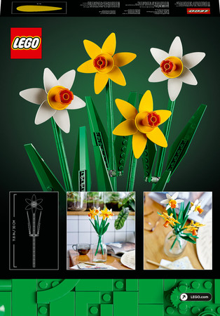 LEGO ICONS 40646 Żonkile Kwiaty