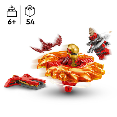LEGO Ninjago 71823 Smoczy spinner Spinjitzu Kaia Wyrzutnia