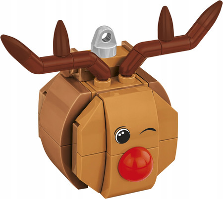 COBI 20014 Christmas tree decorations Ozdoba na choinkę Renifer Rudolf