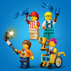 LEGO City 60460 Tor Wyścigowy z Rampami Wyścigówki Samochody Hotdog Toaleta