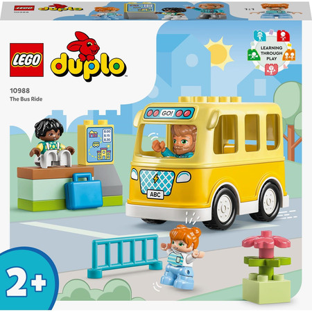 OUTLET LEGO Duplo Samochód Autobus Szkolny 3 Figurki 2+ 10988