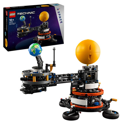 LEGO Kosmos Technic 42179 Słońce Ziemia Księżyc na orbicie Układ Słoneczny