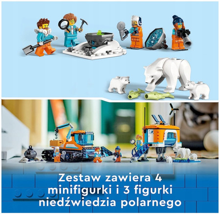 LEGO City 60378 Ciężarówka i laboratorium badawcze