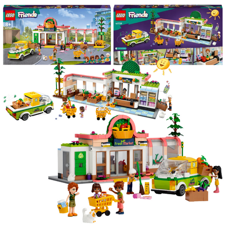 LEGO Friends 41729 Sklep spożywczy z żywnością eko