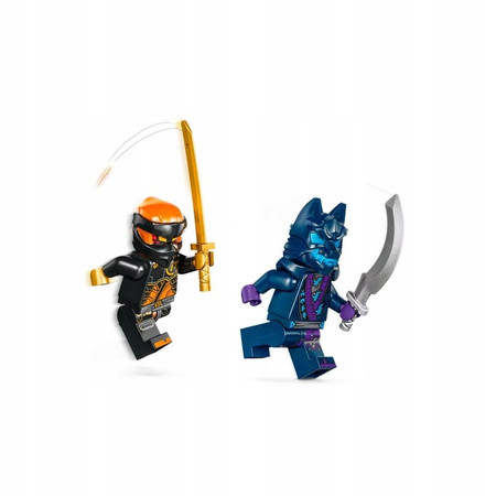 LEGO Ninjago Robot żywiołu ziemi Cole'a 71806 Ruchomy Mech Ninja 2 Figurki