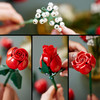 LEGO ICONS 10328 Bukiet róż 12 Czerwonych Róż Kwiaty kwiatki Botanical