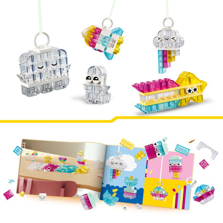 LEGO Classic 11040 Magiczny zestaw z przezroczystymi klockami