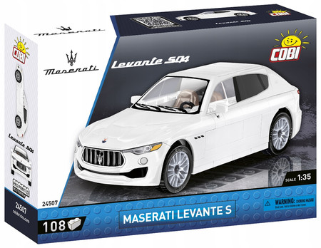 Polskie Klocki COBI Samochód Auto Maserati Levante GTS 24507 108 Elementów