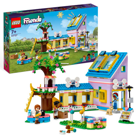 LEGO Friends 41727 Centrum Ratunkowe Dla Psów Recepcja Gabinet TorPrzeszkód
