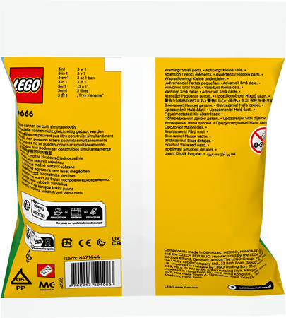 LEGO Creator 30666 Prezentowe zwierzęta Pies Niedźwiadek Wiewiórka