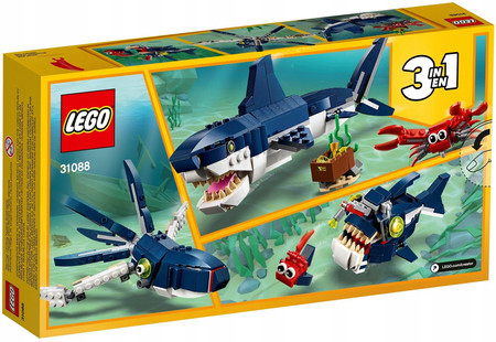 LEGO Creator 3 w 1 31088 Morskie stworzenia