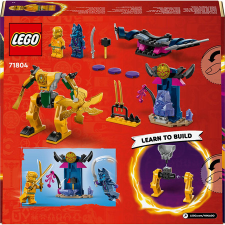 LEGO Ninjago Ruchomy Mech Robot bojowy Arina 71804 Wojownik Wilczej Maski