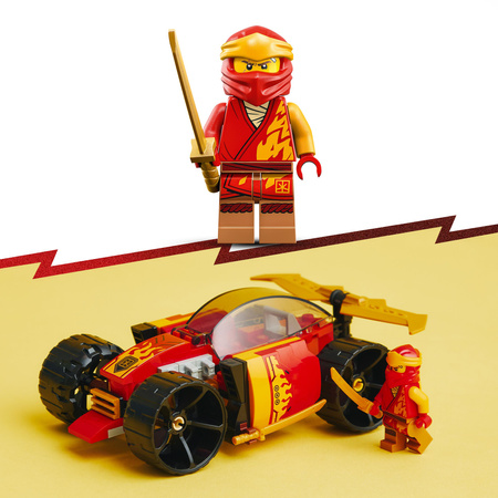 LEGO Ninjago Samochód wyścigowy ninja Kaia EVO Auto Pojazd + Figurka 71780