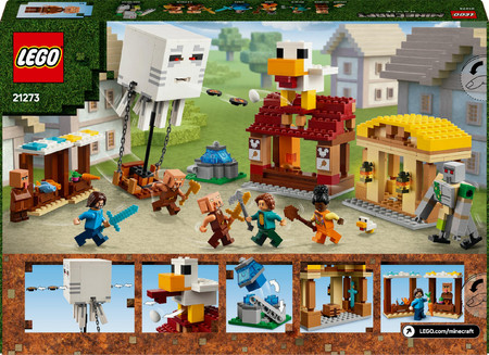 LEGO Minecraft 21273 Atak balonowego Ghasta na wioskę Balon diabła Nowość