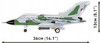 Klocki Wojskowe Cobi 5852 Samolot Myśliwiec Panavia Tornado 2 Figurki