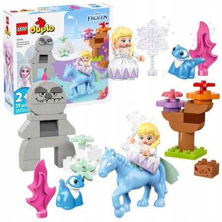 LEGO Duplo 10418 Elza i Bruni w Zaczarowanym Lesie