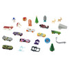 Hot Wheels Kalendarz adwentowy 8 autek 16 akcesoriów 24 okienka