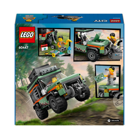 LEGO City 60447 Terenowa Ciężarówka Górska 4x4 Wyciągarka Samochód